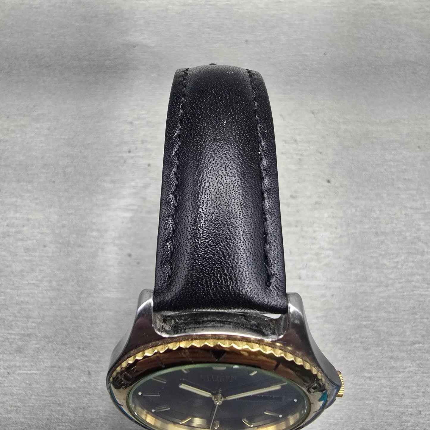 Citizen Watch Men 36mm Black Dial Two Tone Daydate Round 5500-K06461 New Battery4