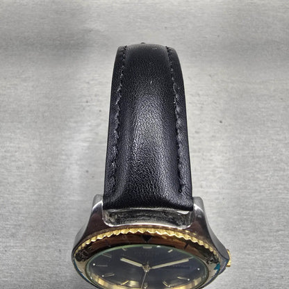 Citizen Watch Men 36mm Black Dial Two Tone Daydate Round 5500-K06461 New Battery4