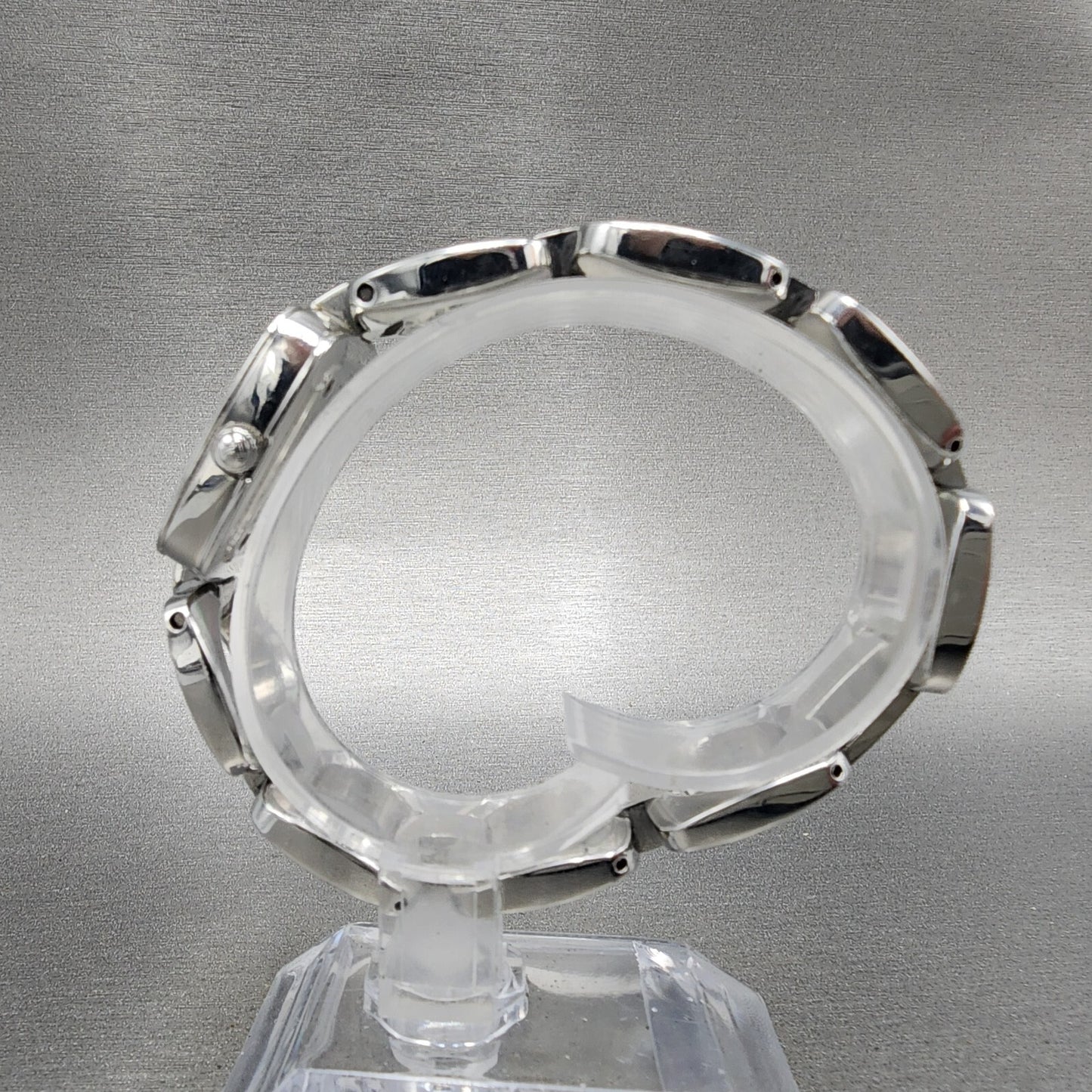 Tissot OdaciT Watch Women 26mm White Dial Stainless Steel Square New Battery6