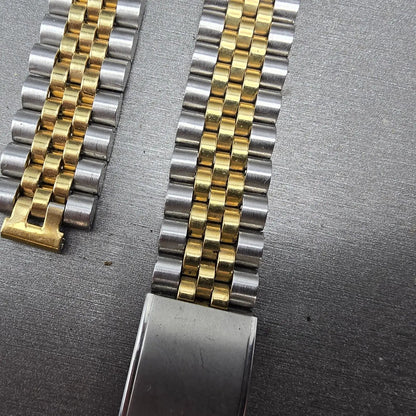 Seiko Pulsar President Bracelet 18mm Stainless Steel Two Tone 500MCE VTG4