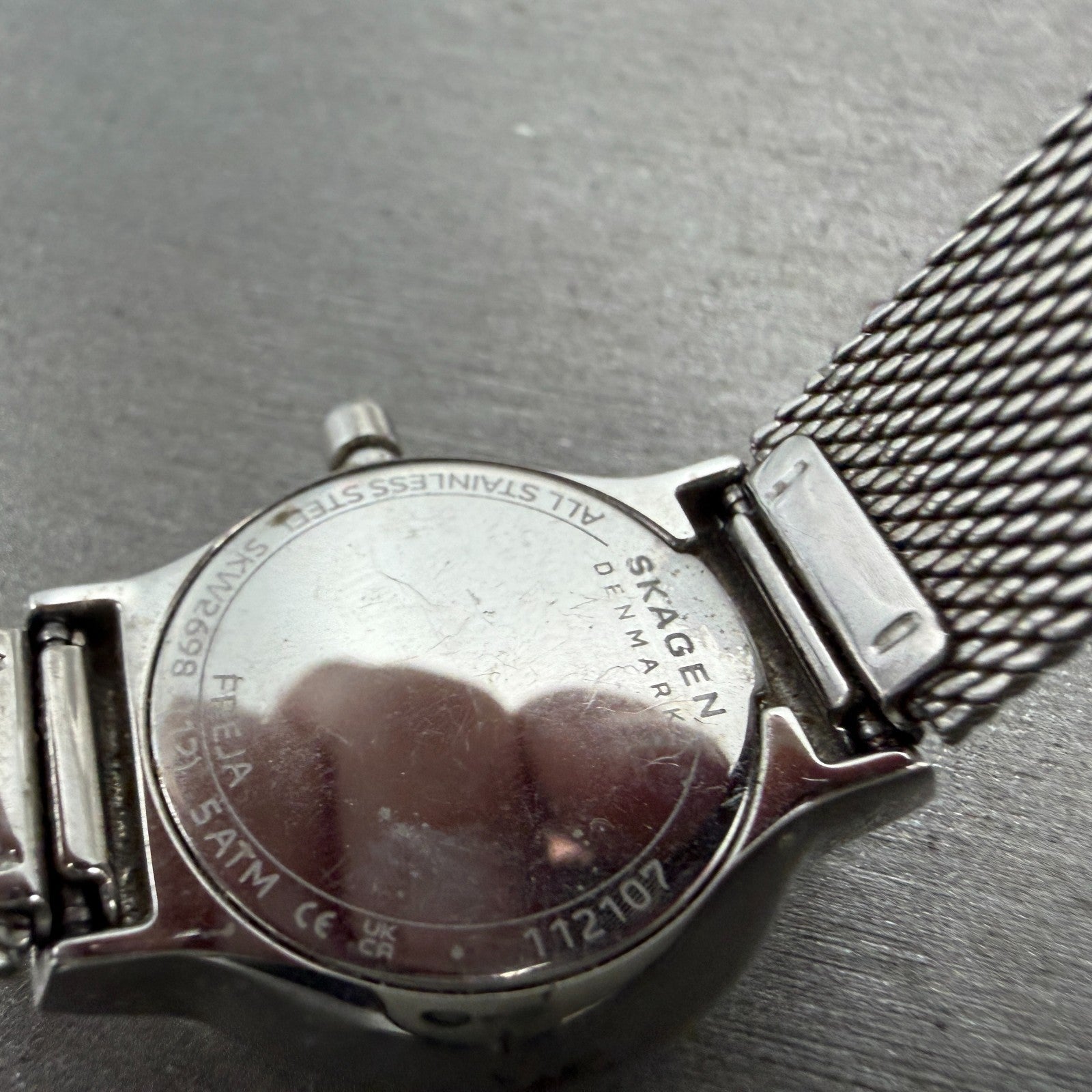 Skagen Freja Watch Women 26mm White Dial Two Tone Round SKW2698 New Battery9