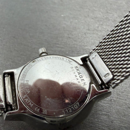 Skagen Freja Watch Women 26mm White Dial Two Tone Round SKW2698 New Battery9