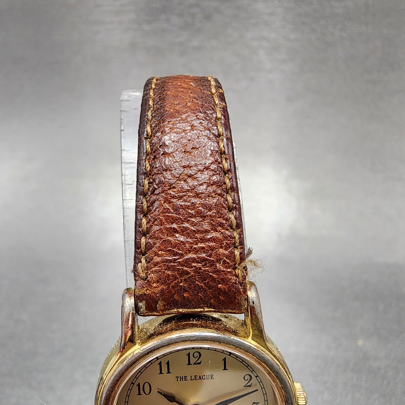 Seiko The League Watch Women 23mm Champagne Dial Gold Dial 2p210a90 New Battery4