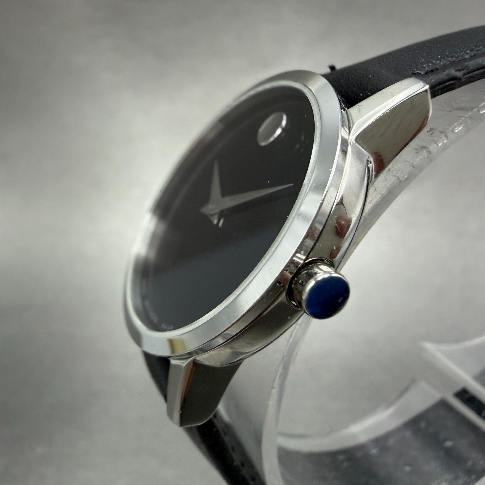 Movado Museum Classic Watch Women 28mm Black Dial Stainless steel Round 0607220A2