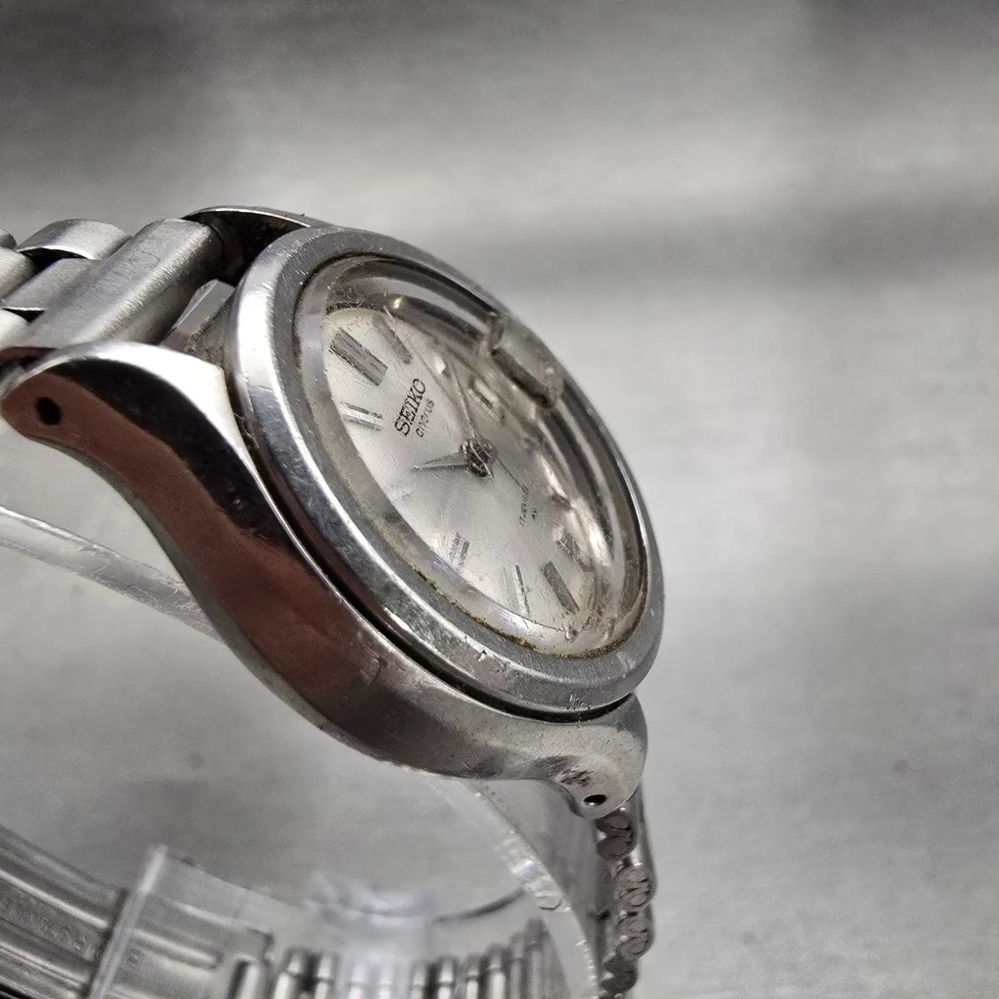 Seiko Chorus Watch Women 26mm Silver Dial Silver 2118-0200 Manual Wind Works VTG3