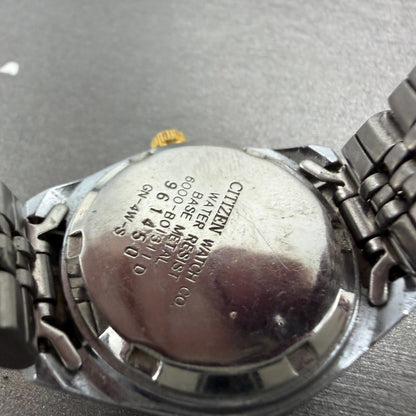 Citizen CQ Watch Women 26mm Black Dial Two Tone Daydate 6000-B01311 New Battery10