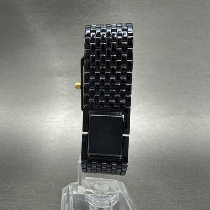 H. Stern Safira Watch Women 24mm Blue Dial Blue Tone Rectangle New Battery7