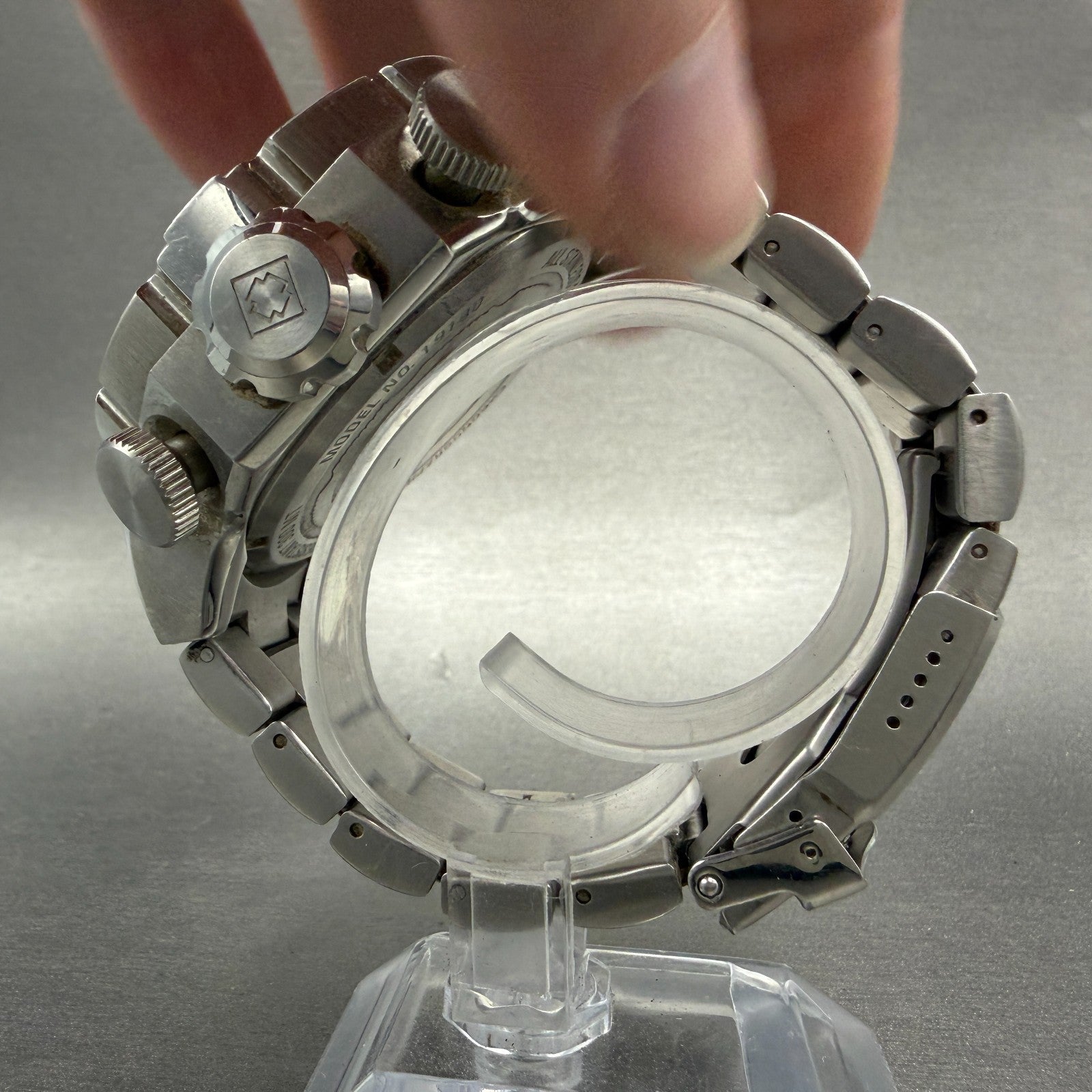 Invicta Force Chronograph Watch Men 51mm Skeleton Dial Steel Date 19180 New Bat6