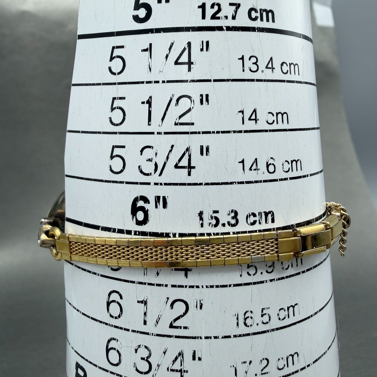 Elgin Watch Women 17mm Cream Dial Gold Tone Manual Wind Runs Vintage Cocktail10