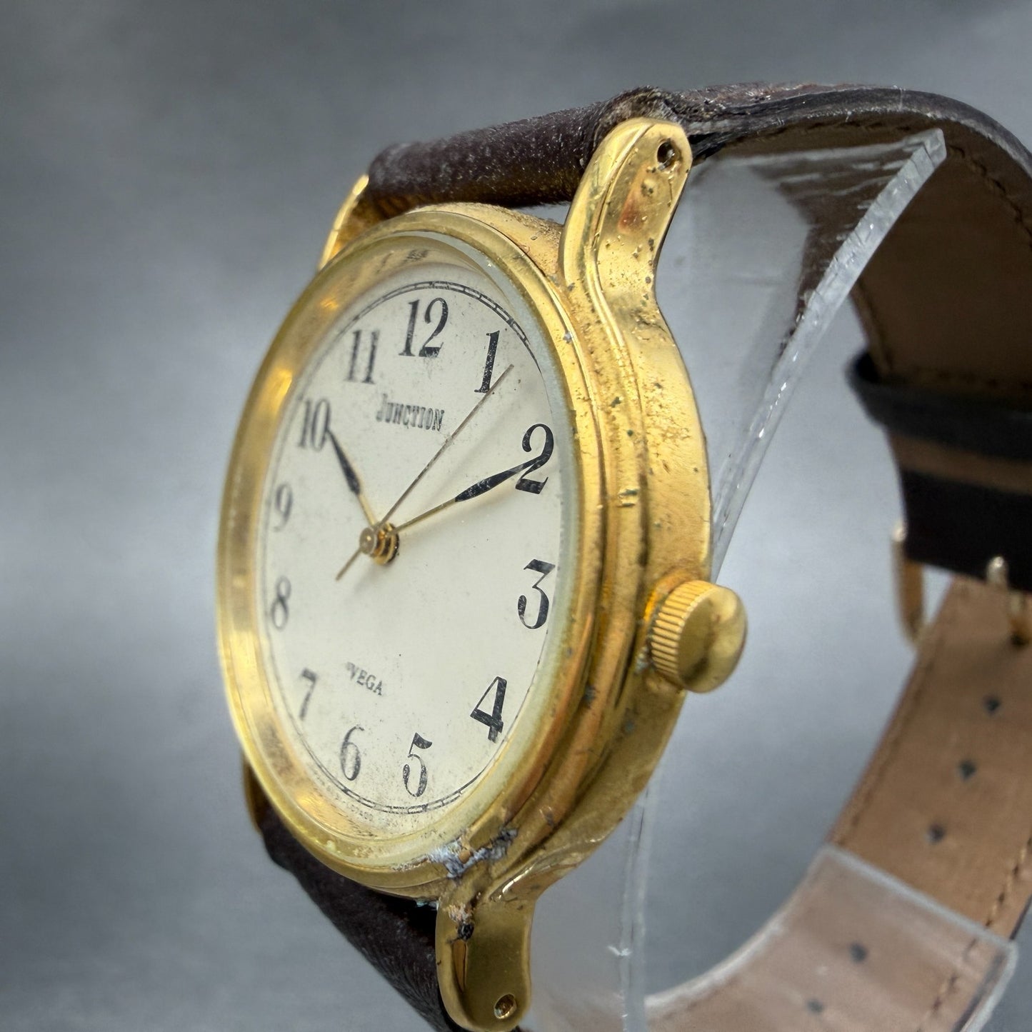 Citizen Junction Watch Unisex 31mm Cream Dial Gold Tone Round 6A31-L02265 NewBat2