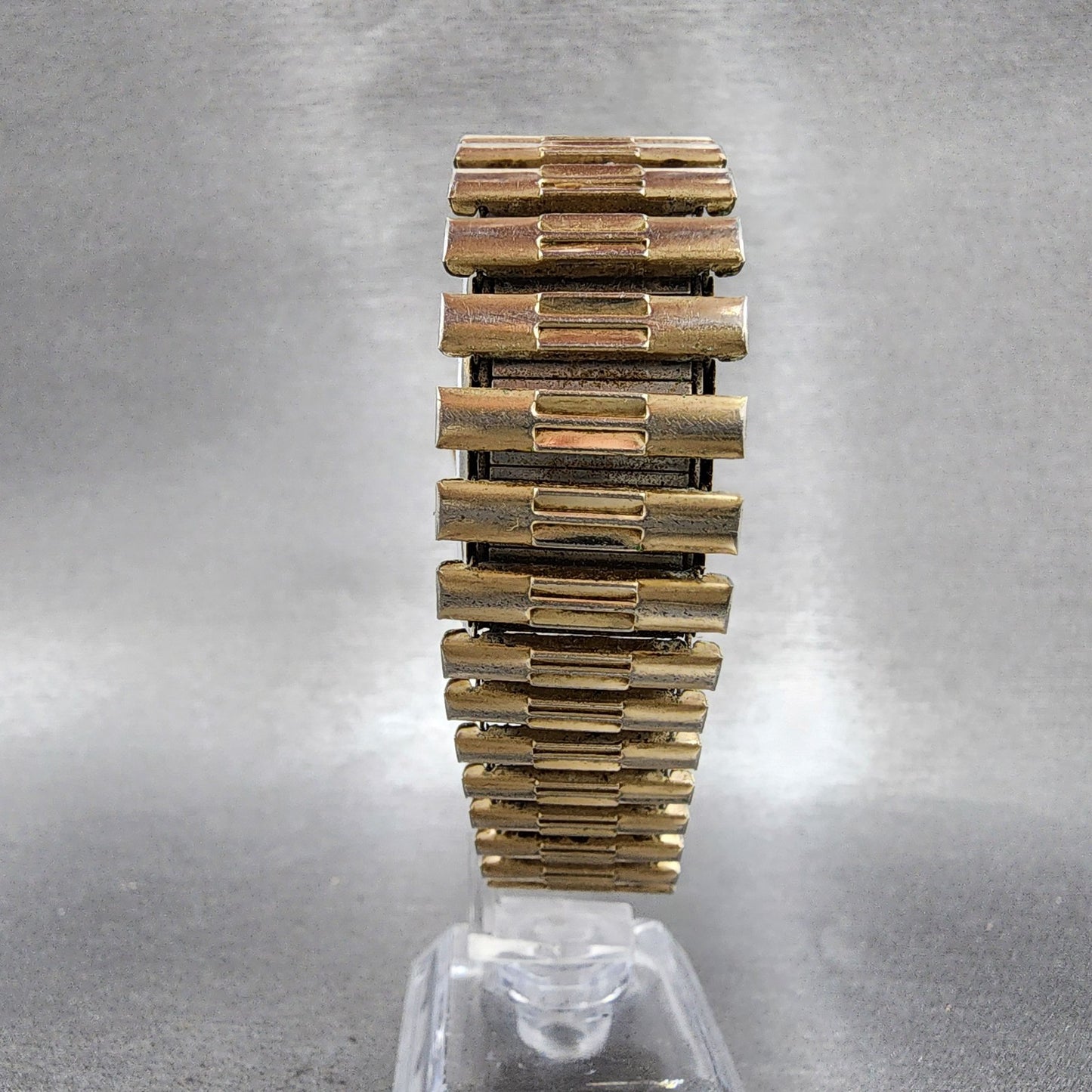 Omega Watch Men 34mm Gray Dial Gold Plated Date Cal 1420 196.0260 PARTS7