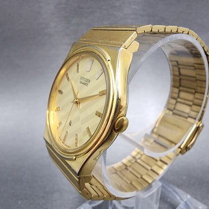 Citizen CQ Watch Women 30mm Champagne Dial Gold Tone Round 6031G04118 PARTS3
