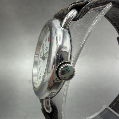Victorinox Swiss Army Calvary Watch Women 31mm White Dial Silver Tone Date PARTS3