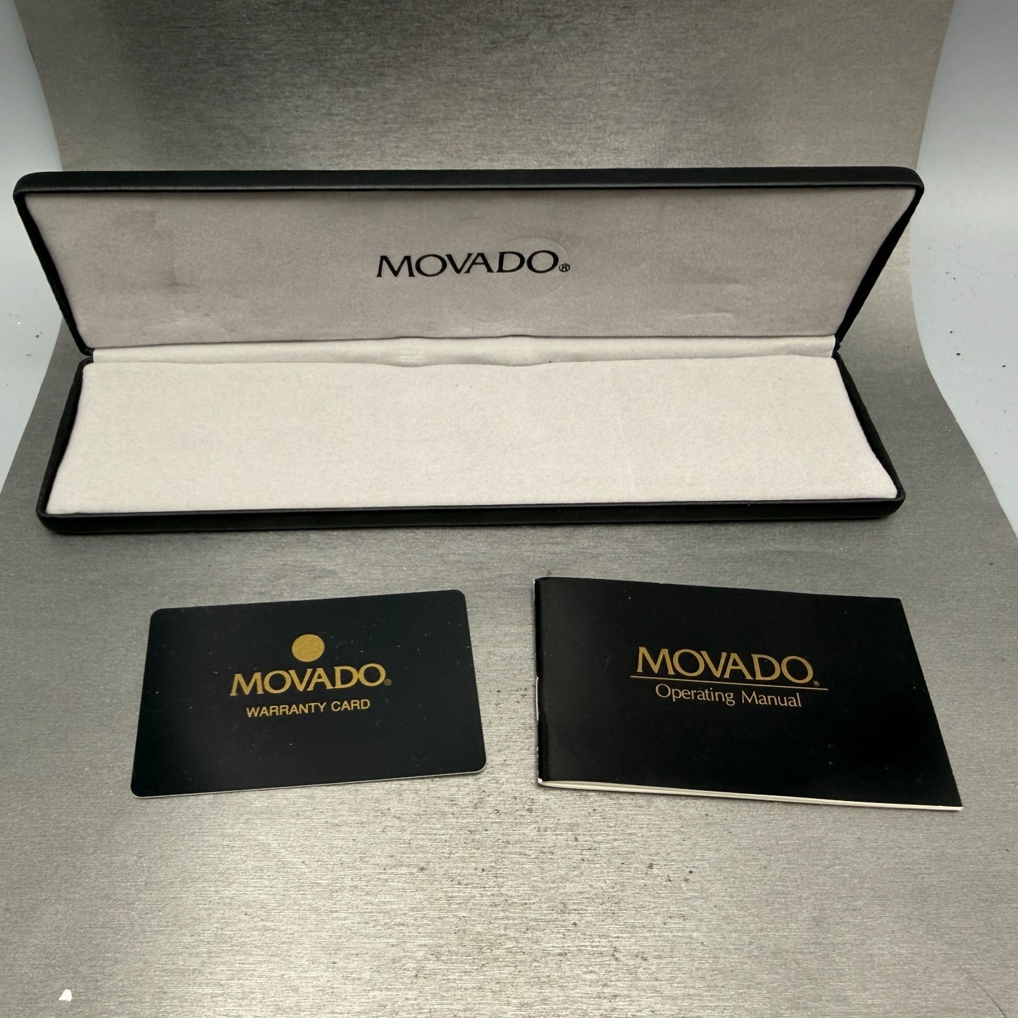 Movado Museum Watch Men 32mm Black Dial Gold Tone Round 87-85-866 New Battery13