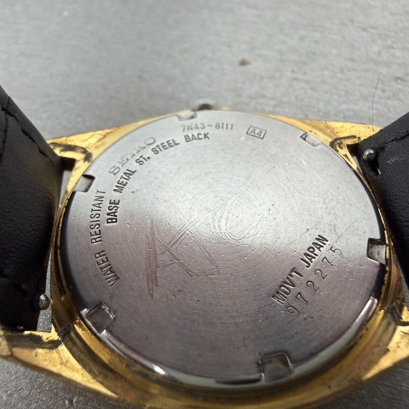 Seiko President Watch Men 36mm Champagne Dial Gold Tone Daydate Round New BattTT9