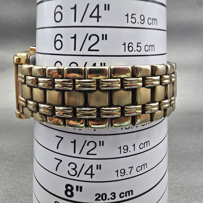 Seiko Watch Men 26mm Black Dial Gold Tone Rectangle V701-5E49 New Battery VTG9