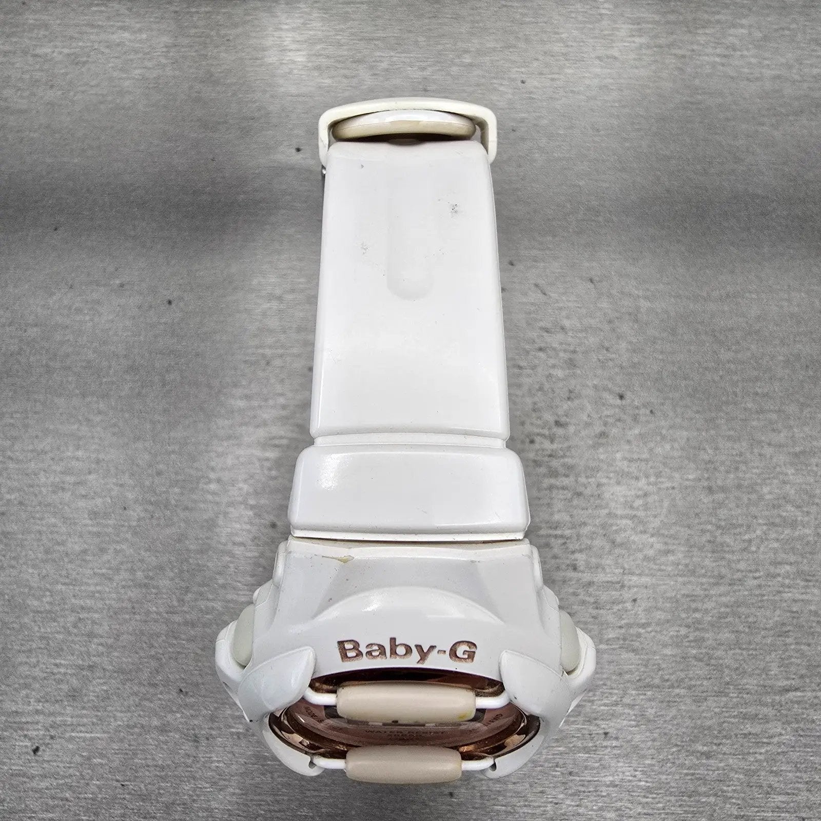 Casio Baby-G BG-169G Watch Women 43mm Rose Gold Dial White Chrono Alarm New Batt4