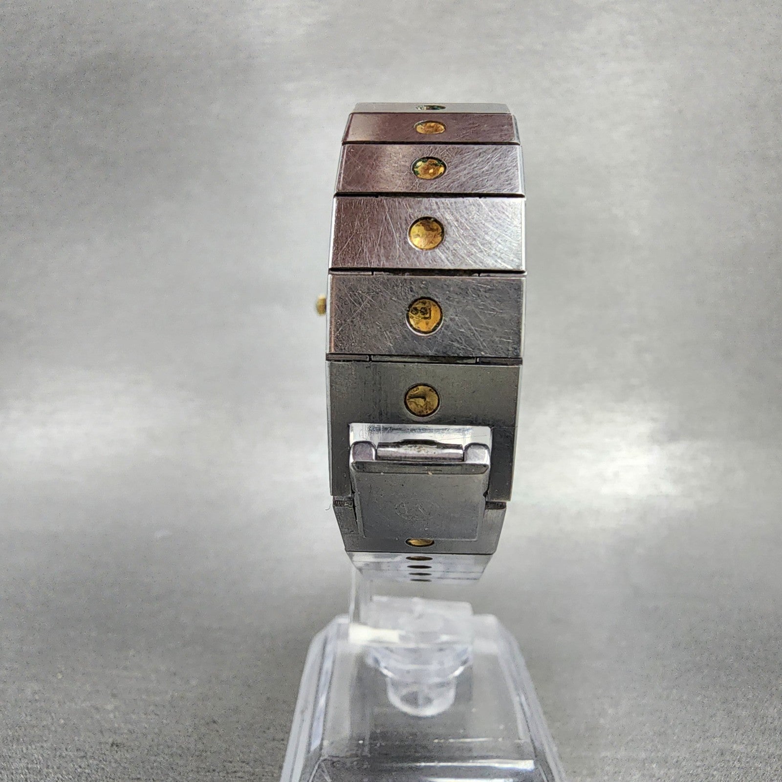 Movado Museum watch Men 32mm Black Dial Two Tone Round 86.A2.876C New Battery7