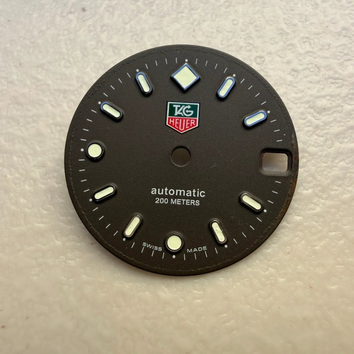 Tag Heuer Professional 200M Dial For ETA 2824-2 Black Swiss made 669.2130