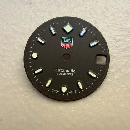 Tag Heuer Professional 200M Dial For ETA 2824-2 Black Swiss made 669.2130