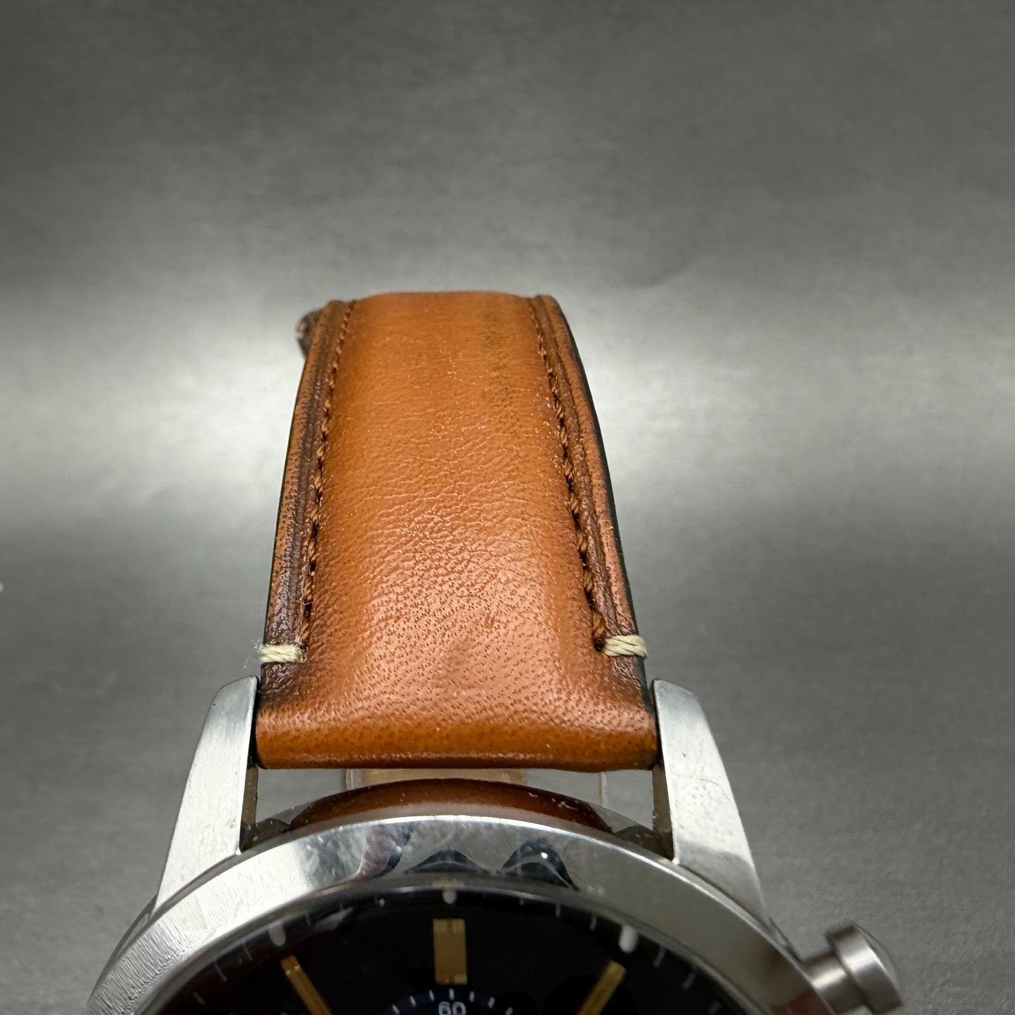Fossil Townsman Chronograph Watch Men 44mm Blue Dial Steel Round FS5279 New Batt4