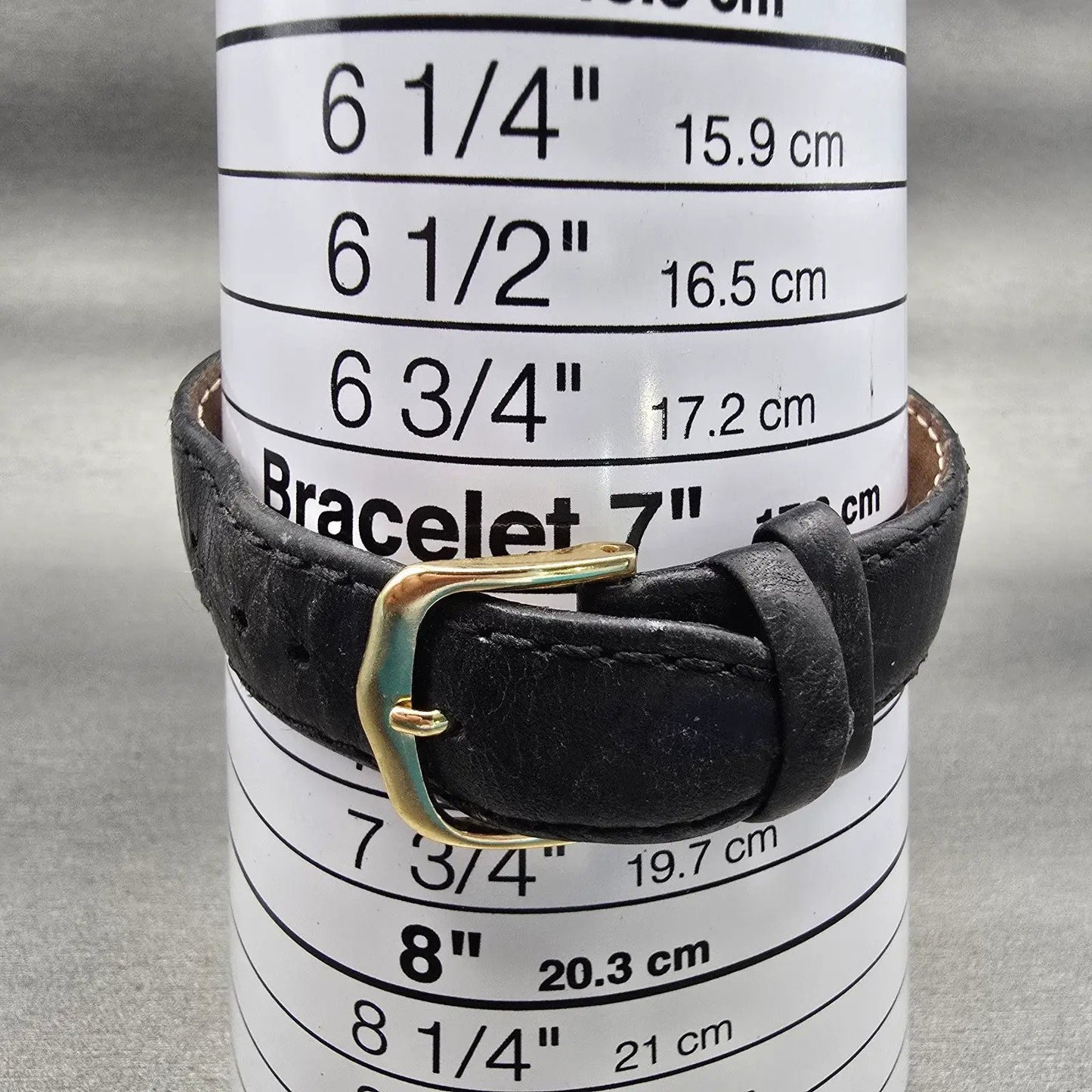 Bulova Watch Men 25mm Black Dial Gold Tone Date Rectangle New Battery 97B42 VTG9