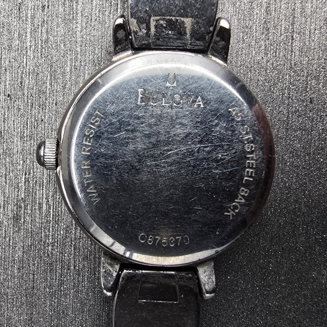 Bulova Womens Watch 20mm MOP Dial Silver Tone Round 96L90 Bracelet New Battery10