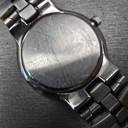 Citizen Watch Men 35mm Black Dial Silver Tone Date Round 2510-S047536 New Batt10