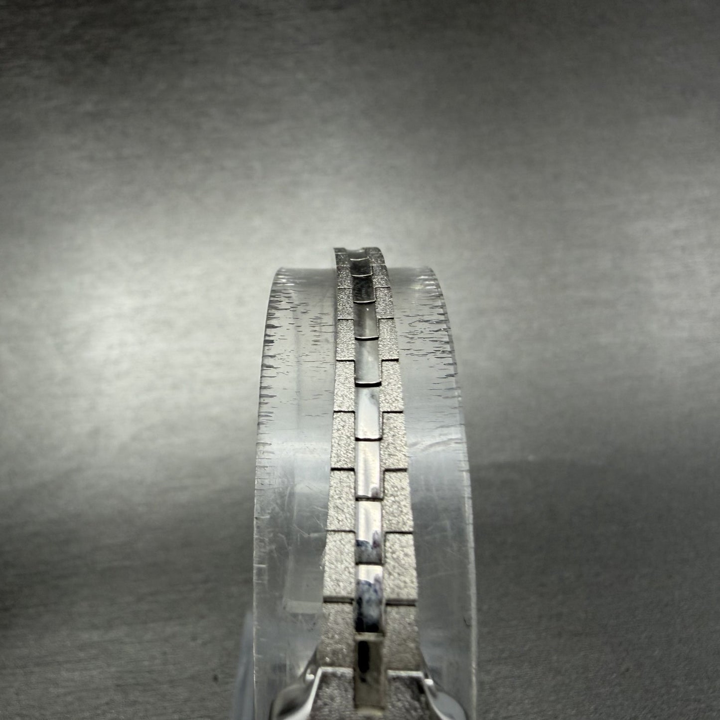 Citizen CQ Watch Women 13mm Silver Dial Silver Tone Rectangle New Battery NHJDS4