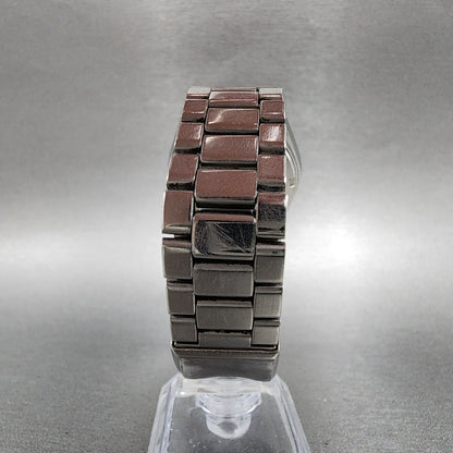 Seiko Silverwave 36mm watch Men Cream Dial Silver Tone Daydate 7546-8340 New Bat
