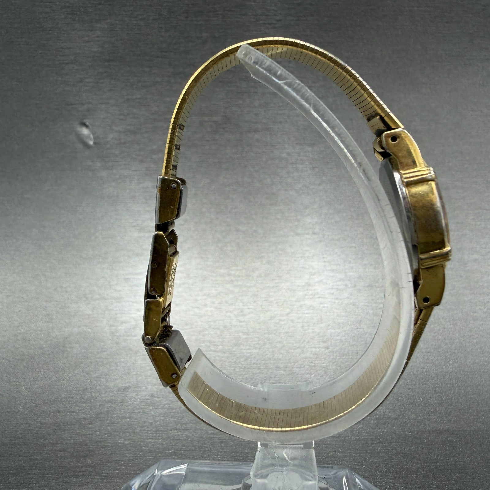 Seiko Watch Women 16mm Brown Dial Gold Tone Oval Vintage 5420-5159 New Battery8