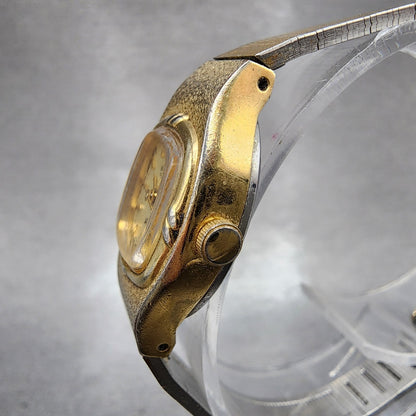 Citizen Seven Watch Women 18mm Champagne Dial Gold Tone 2030202791 New Battery2