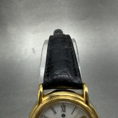 Junghans Meister Watch Women 22mm White Dial Gold Tone Round JE-111L PARTS5