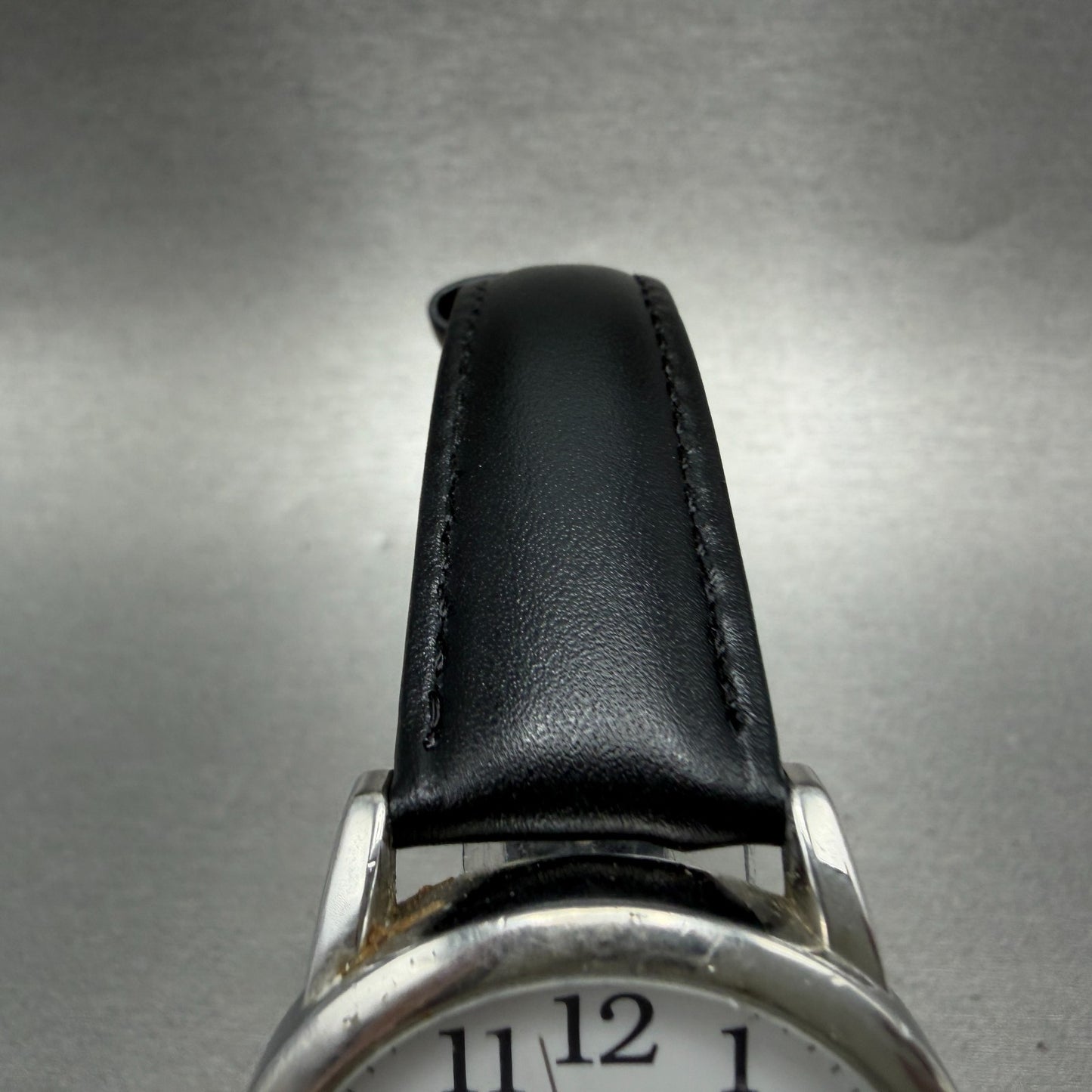 Timex Easy Reader Watch Men 35mm White Dial Silver Tone Round T205019J New Batte6
