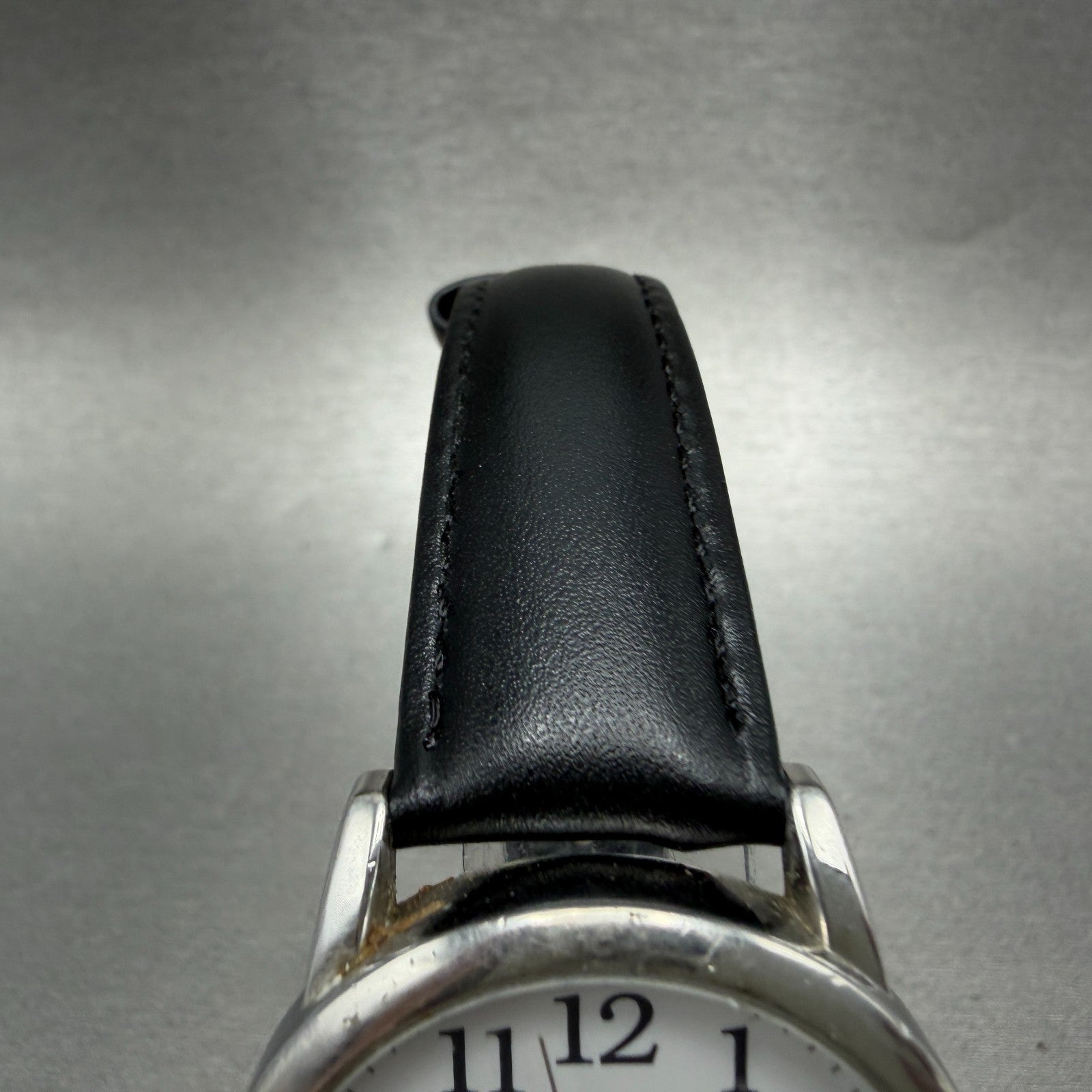 Timex Easy Reader Watch Men 35mm White Dial Silver Tone Round T205019J New Batte6