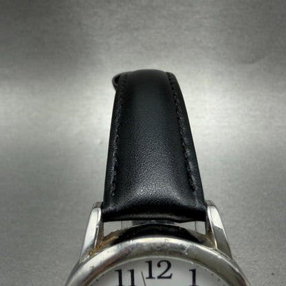 Timex Easy Reader Watch Men 35mm White Dial Silver Tone Round T205019J New Batte6