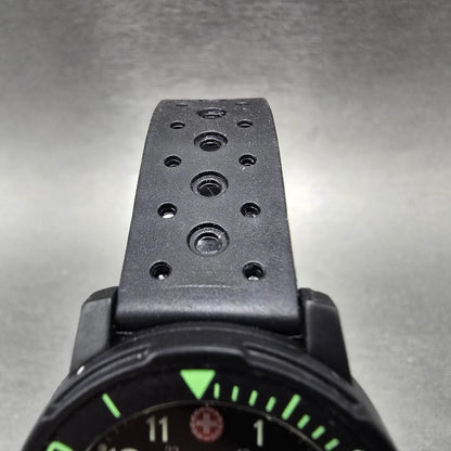 Victorinox Swiss Army Striker Watch Women 31mm Black Dial Black Tone Date PARTSK5