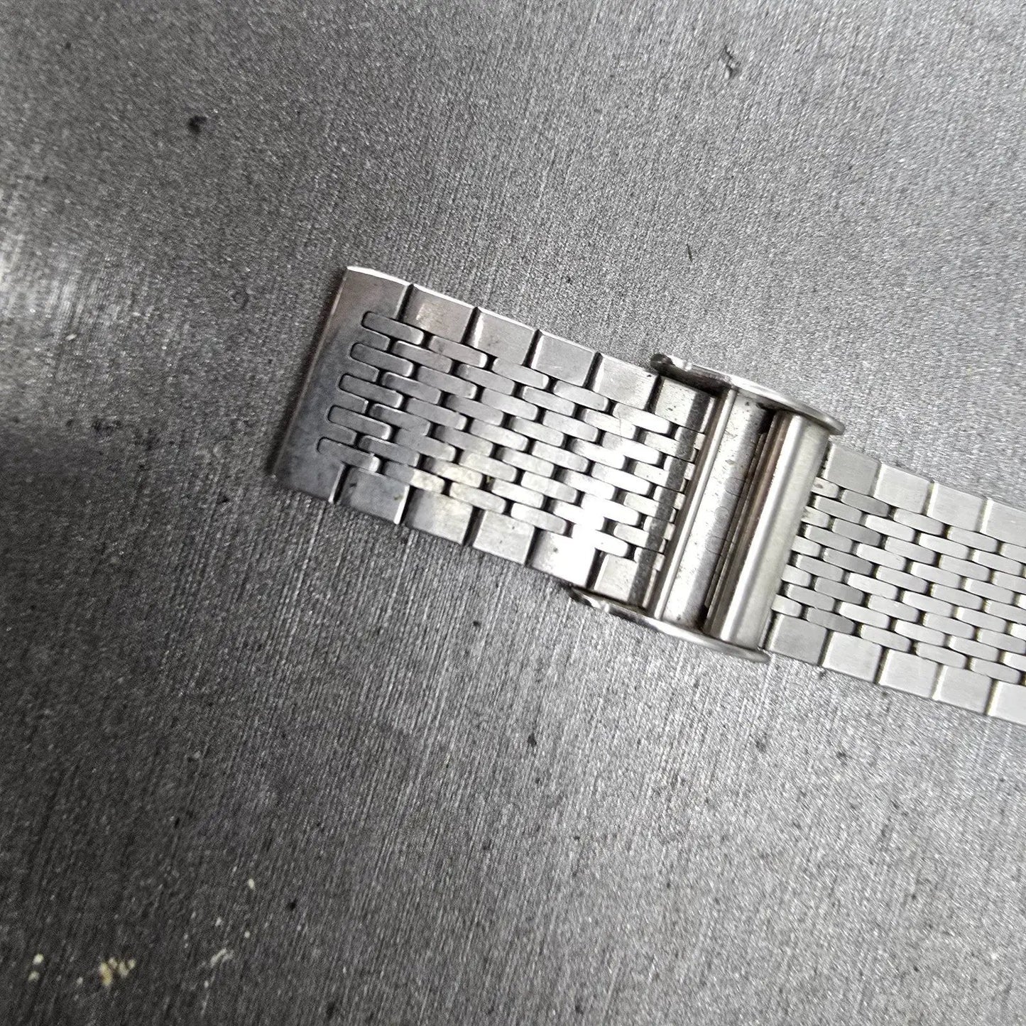 Seiko Bracelet 19mm Stainless Steel Silver Tone Vintage LA07A Japan READ!!!!!!!2
