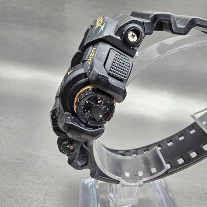 Casio G-Shock GA-400GB Watch Men 52mm Black Gold Chrono Alarm New Battery2
