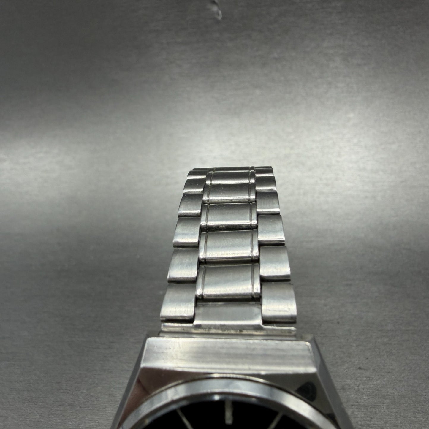 Citizen CQ Watch Men 35mm Black Dial Silver Tone Daydate Round 4-213581 PARTS5