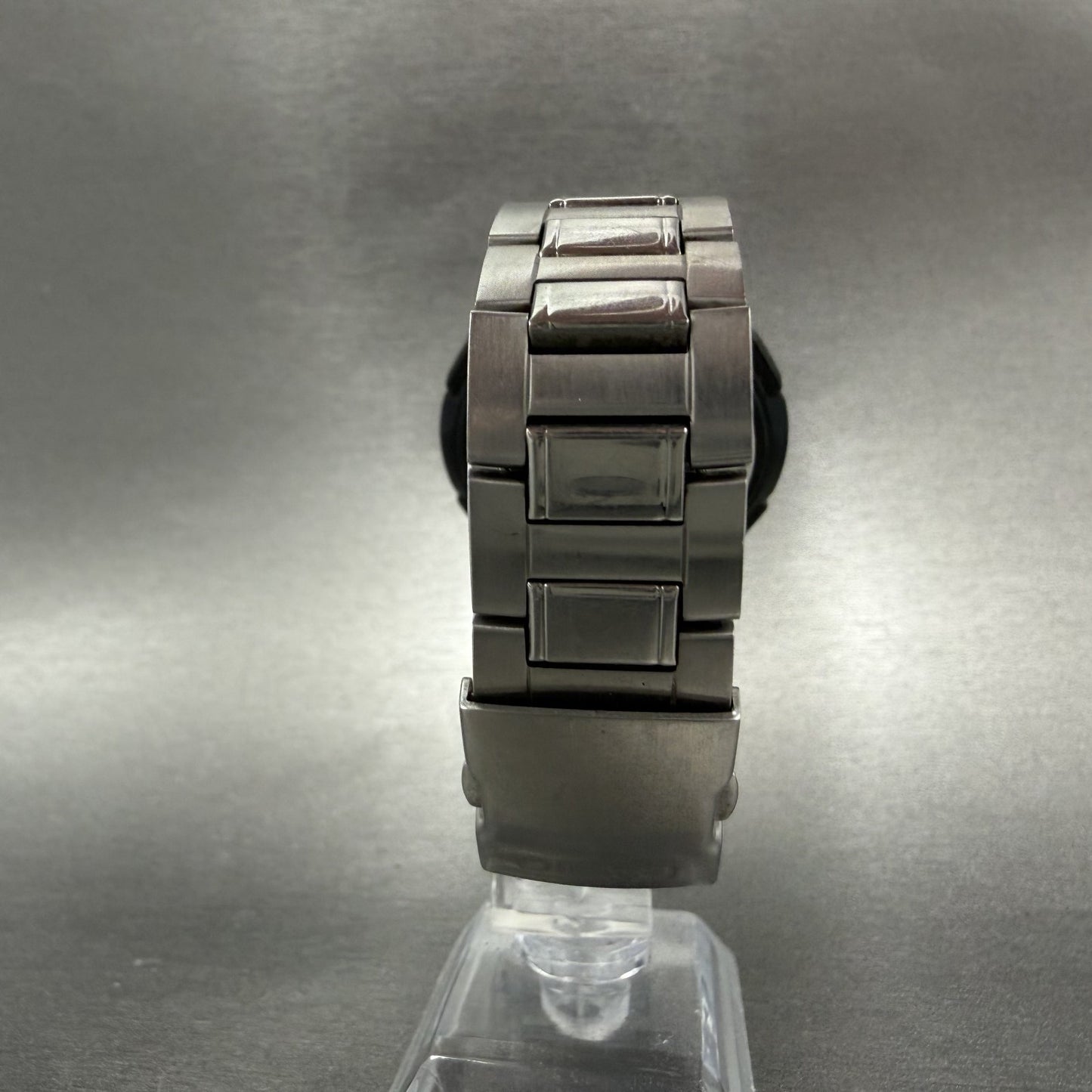 Casio Illuminator Watch Men 44mm Analog Digital Silver Tone AQ-164W New Batt7