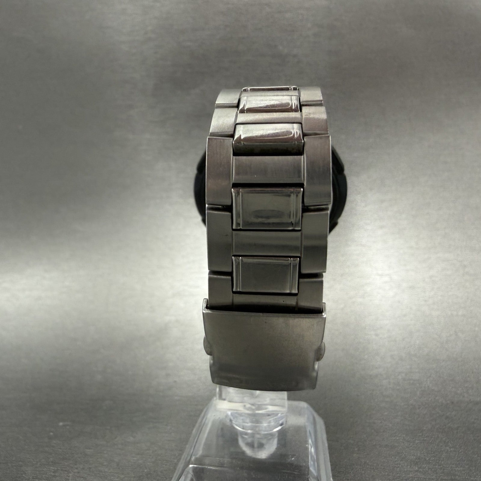 Casio Illuminator Watch Men 44mm Analog Digital Silver Tone AQ-164W New Batt7