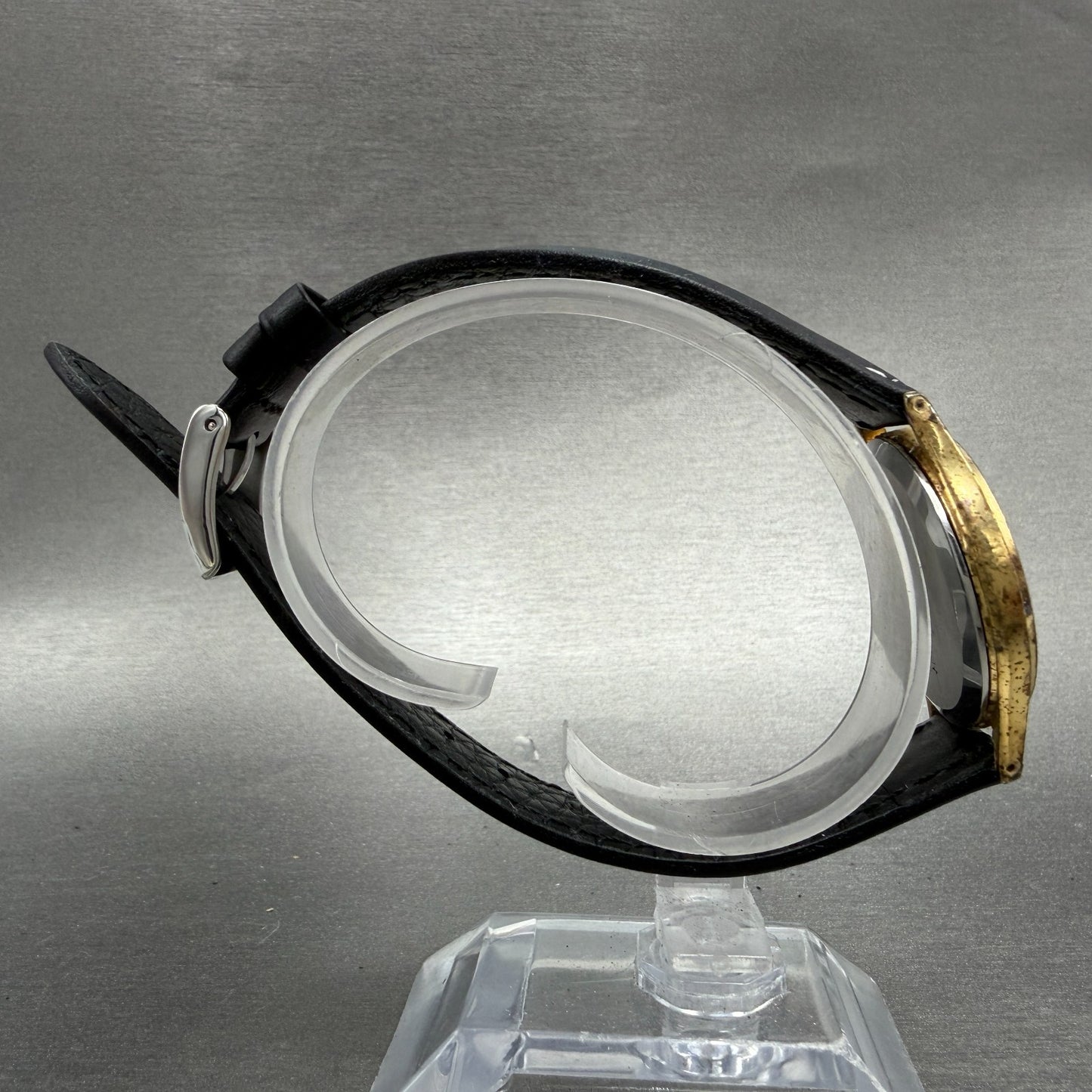 Seiko Watch Unisex 32mm Champagne Dial Gold Tone Round 2621-0150 New Battery9