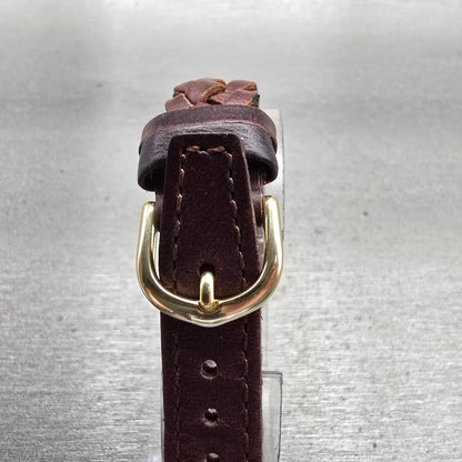 Seiko Tank Watch Women 18mm White Dial Gold Tone Rectangle 4N00-5809 New Battery7