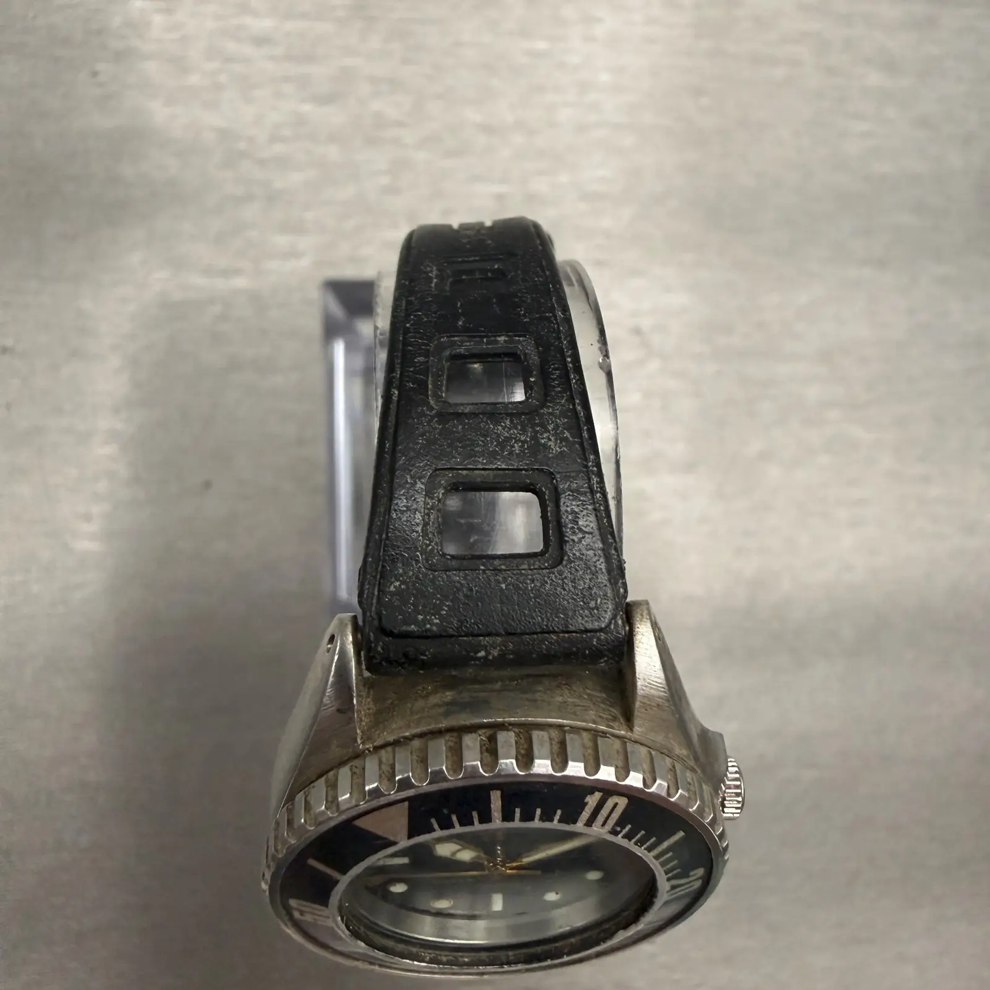 Seiko Alba Kiki Dive Watch Women 29mm Black Dial Steel Daydate Y643-0300 NewBatt4