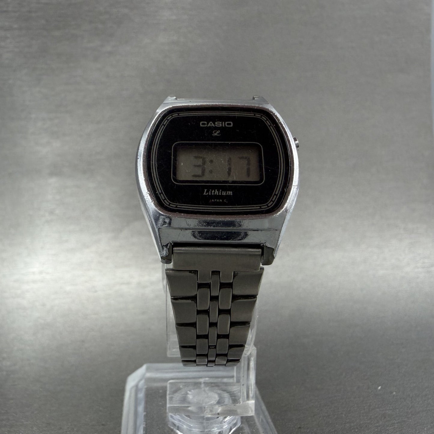 Casio LB320 Watch Women 25mm Digital Silver Tone Round New Battery Vintage5