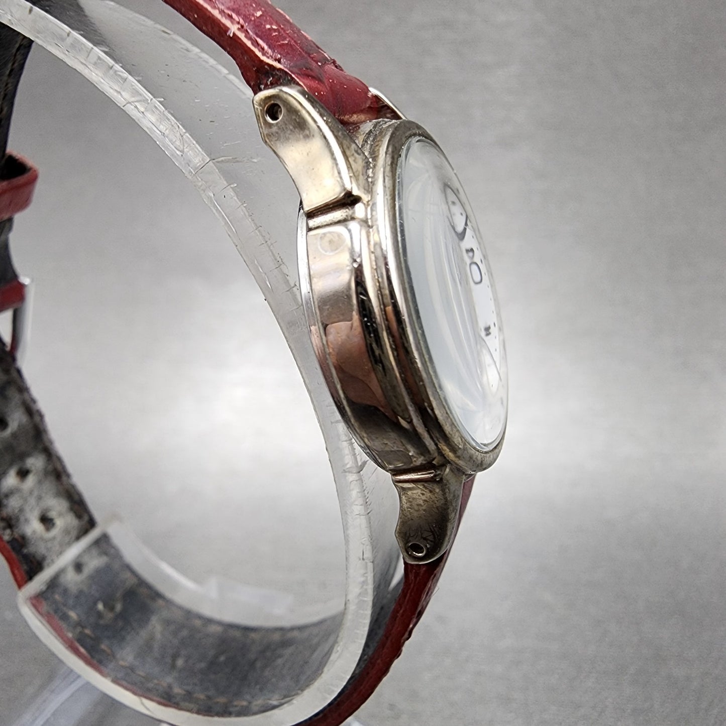 Seiko ALBA Watch Women 26mm White Dial Silver Tone Round V5010ET0 New Battery4
