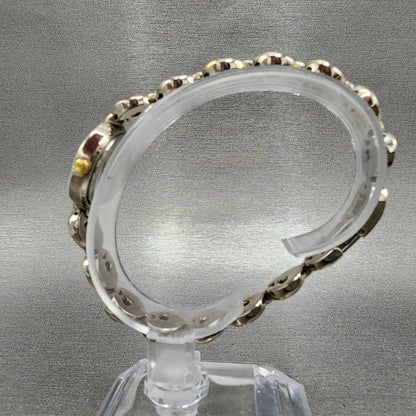 Bulova Diamond Watch Women 21mm MOP Dial Two Tone Round 98P003 New Battery6