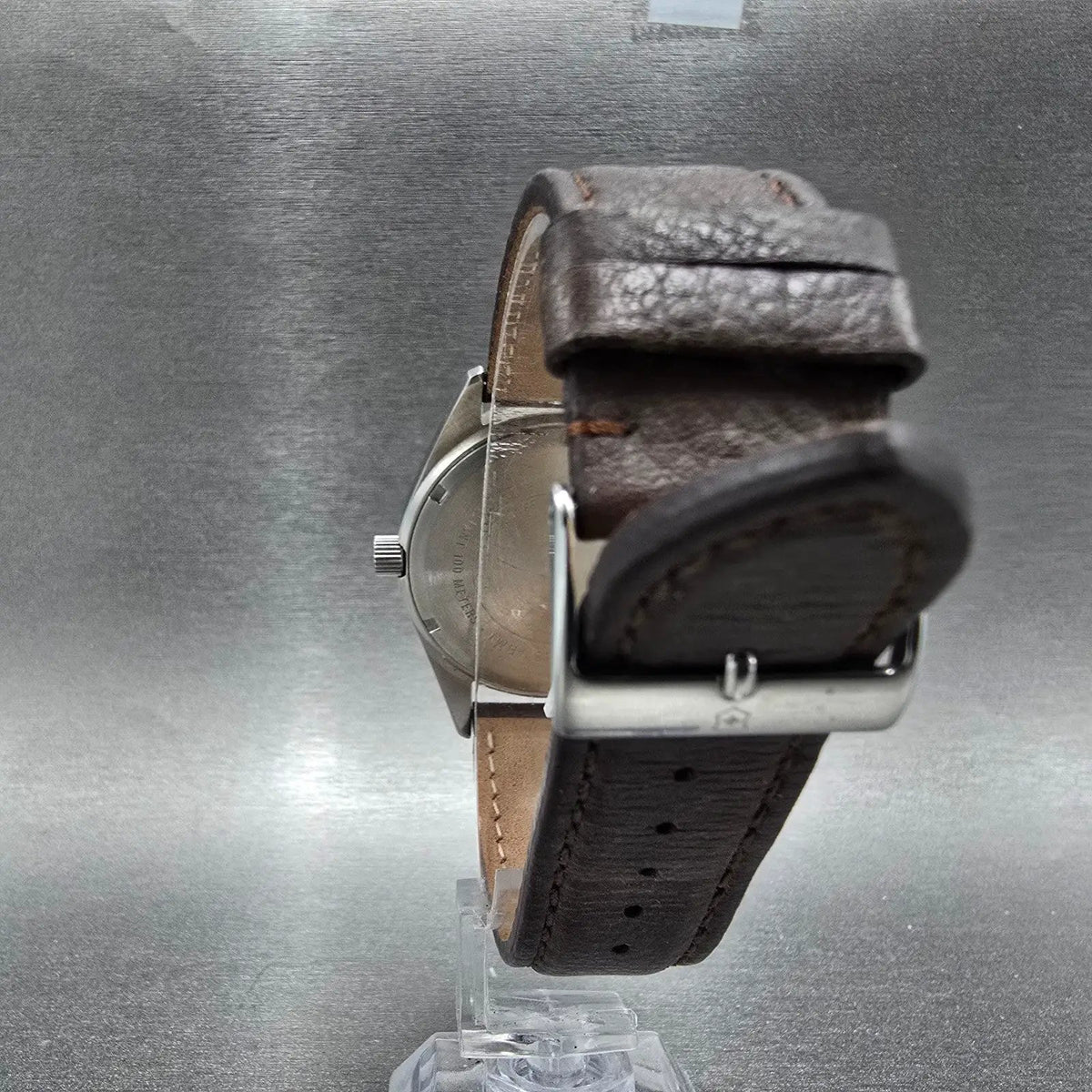 Victorinox Swiss Army Garrison Watch Women 34mm Black Dial Steel Date PARTS 898