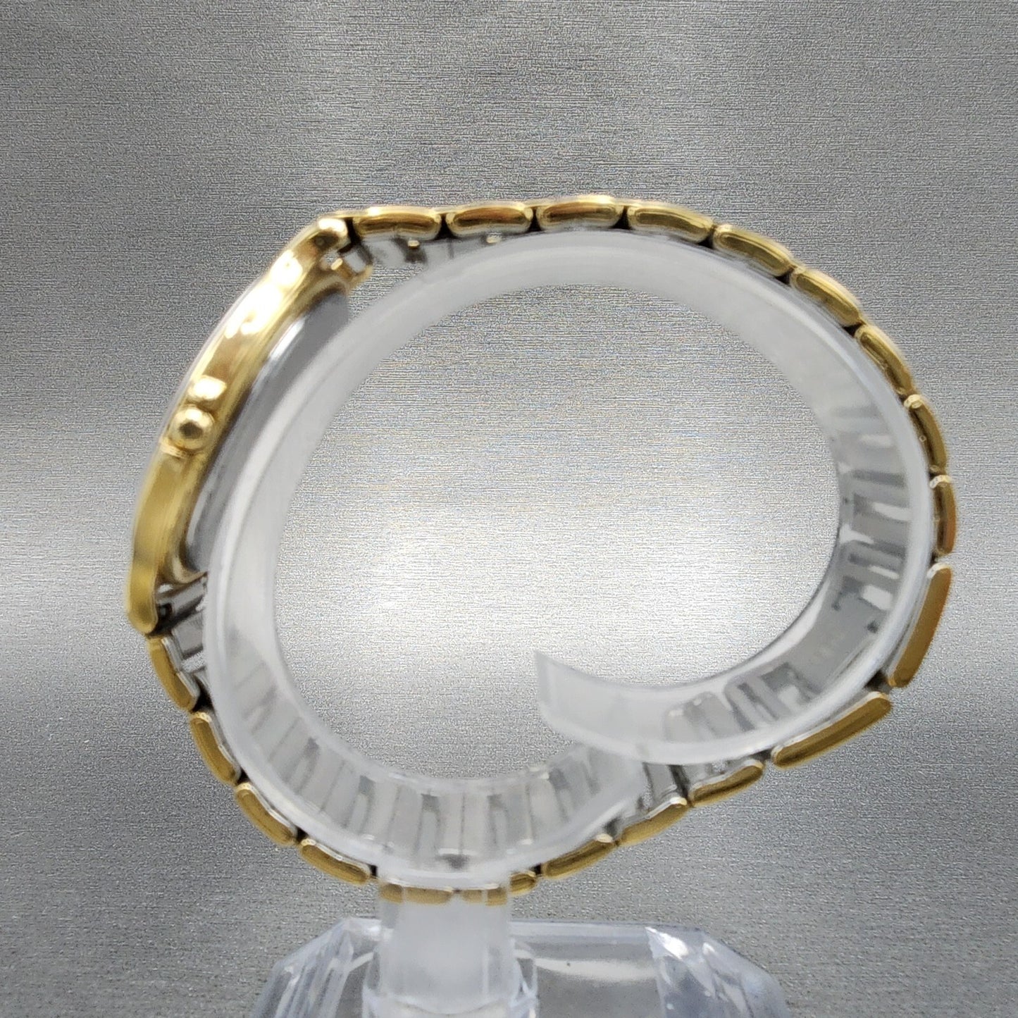 Seiko Lucent Watch Women 31mm Champagne Dial Two Tone Round 7N016160 New Batt6